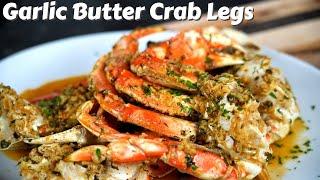 You Wont Want To Cook Crab Legs Any Other Way  Quick & Easy Garlic Butter Crab Legs Recipe