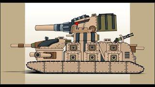 How To Draw FV-44  Gerand - Cartoons About Tanks