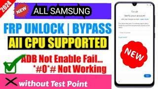 Unlock Samsung FRP  Bypass ADB Fail in android 11 12 13