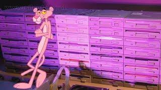 The Pink Panther on FLOPPOTRON