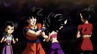 Goku met Caulifla and Kale for the first time  Episode 96 Super Dragon Ball