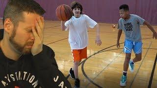 Reacting to DonJ vs Fungas IRL 1 vs 1 Basketball