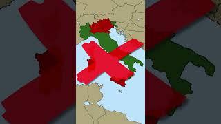 What would the borders of Italy look like if they collapsed? #ww3 #italy #history