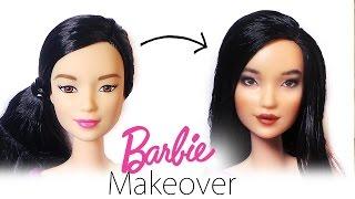 Barbie Makeover Doll Repaint #2 - Barbie Made To Move