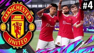 BRUNO FERNANDES SAVES US  FIFA 22 Modded Kits  Manchester United FIFA 21 Career Mode Ep4