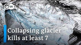 Massive glacier collapse in Italy kills at least 7  DW News