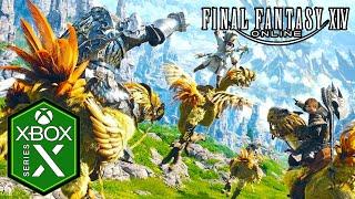 Final Fantasy XIV Online Xbox Series X Gameplay Optimized Final Fantasy 14