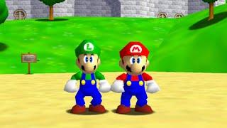 Super Mario 64 2 Players - Full Game 100% Walkthrough