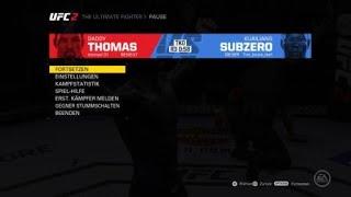 EA SPORTS™ UFC® 2 ultimate team online vs Daddy Thomas insane Fight