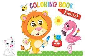 РОЗМАЛЬОВКА  COLORING BOOK  Мультфільми для дітей