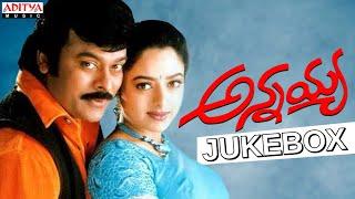 Annayya Full Songs Jukebox   Chiranjeevi Soundarya Simran  Mani Sharma  Muthyala Subbaiah