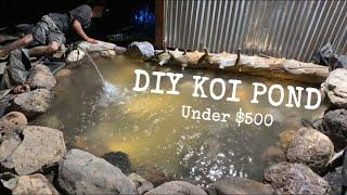 KOI POND BUILD PT. 1