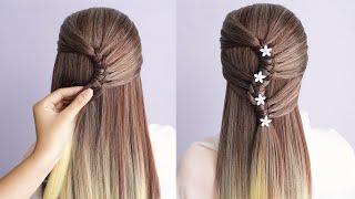 Super Easy Cute Hairstyles For Beginners - Simple Braid Hairstyle For Everyday College