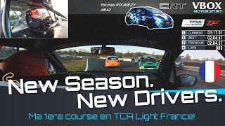 Ma 1ere course en TC France  Peugeot 208 Circuit de Nogaro