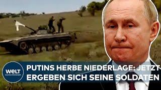 UKRAINE-KRIEG Putins herbe Niederlage Russen ergeben sich - sie wollen kein Kanonenfutter sein