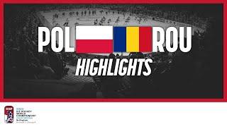 Highlights  Poland vs. Romania  2023 #IIHFWorlds Division 1A