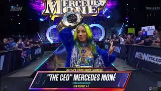 MERCEDES MONE ENTRANCE - AEW DYNAMITE 7172024