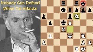 Nobody Can Defend when Mikhail Tal Attacks not even Andersson