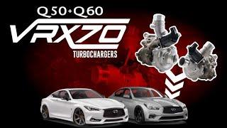 Z1 Q50  Q60 VRX70 Bolt-On Turbochargers