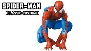 Medicom Toy No. 185 Marvel’s The Amazing Spider-Man Classic Costume Ver Action Figure Review MAFEX