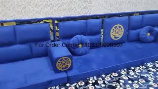 Arabic Majlis Hujra System Muhammdi Set-up Furniture New Design Sofa New Design