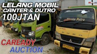 CANTER & DUTRO DUMP DI LELANG 100JTAN. LELANG CAREADY AUCTION