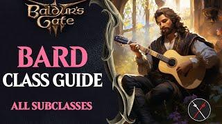 Baldurs Gate 3 Bard Guide - All Subclasses Lore Valour Swords