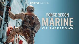 Kit Shake Down Force Recon Marine VBSS