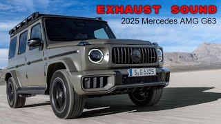 New 2025 Mercedes AMG G63 Exhaust Sound