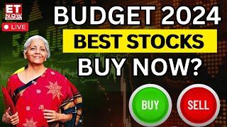 Budget 2024 Live Stock Market Top Budget Picks  Nirmala Sitharaman Speech Live  Union Budget 2024