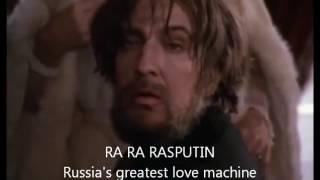 Rasputin   Boney M with Lyrics