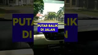 CARA PUTAR BALIK DI JALAN KECIL DALAM KEADAAN SEPI #shorts