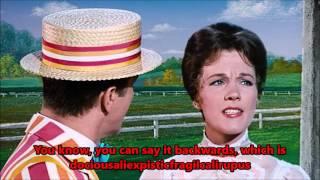 Supercalifragilisticexpialidocious Lyrics - Mary Poppins