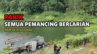 TEREKAM JELAS MUNCUL TIBA-TIBA SOSOK PENGHUNI TEMPAT INI SAAT MANCING IKAN  MANCING MANIA