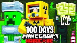 I Survived 100 Days in a NUCLEAR WASTELAND in Hardcore Minecraft