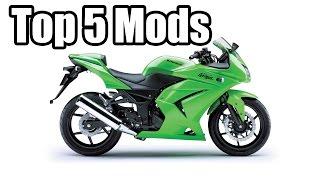 The Top 5 Mods for the Ninja 250