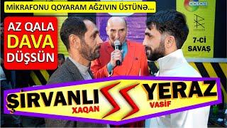 Rəqib özündən çıxdı - mikrafonu qoyaram ağzıvın üstünə  Elşən Xaqan ss Vasif Asifoğlu  7-ci Savaş