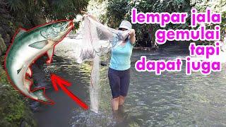 Tante Menjala Ikan Di Sungai