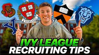 Ivy League Coaches share Recruiting Tips for College Athletes