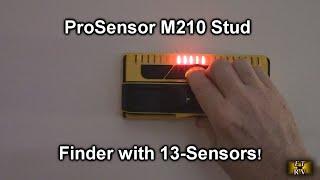 Franklin Sensors ProSensor M210 Stud Finder Wood & Metal-13-Sensors and Live Wire Detection REVIEW