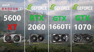 RX 5600 XT vs RTX 2060 vs GTX 1660 Ti vs GTX 1070 Test in 7 Games