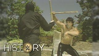 Ricky The Dragon Steamboat earns his black belt This Week in WWE History Sept. 8 2016