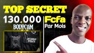  TOP SECRET  Bodycam  130 000 Fcfa  Mois  avec des vidéos d intervention  En WOLOF 