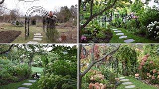 Designing a New Garden from Start to Finish  Hydrangea Garden Tour Through the Seasons