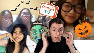 I SPOOKED Them by Speaking Their Language - Omegle Halloween Prank