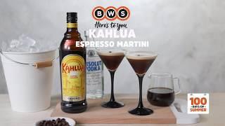 Kahlua Espresso Martini Cocktail Recipes  BWS