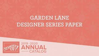 EN Garden Lane Designer Series Paper