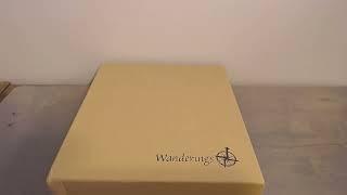 The Wanderings Leather Travelers Journal Standard Unboxing