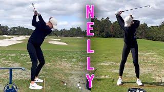 NEW Nelly Korda 2023 Slow Motion Iron Swing