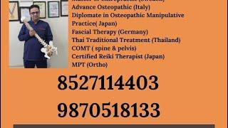 Dr Varun Chiropractor   Call Us At 98705181338527114403 For Heavy Back Treatment